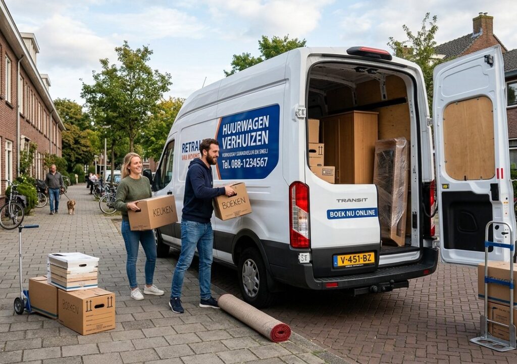 bestelbus huren voor verhuizing