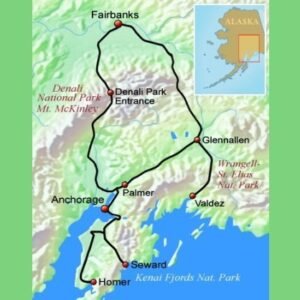 Flydrive De hoogtepunten van Alaska (16 dagen)
