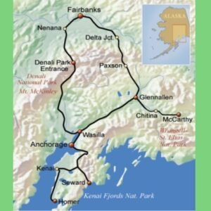 Flydrive Schilderachtig Alaska (16 dagen)