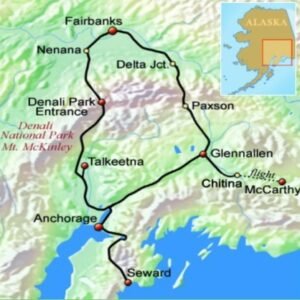 Flydrive Langs de lodges van Alaska (14 dagen)
