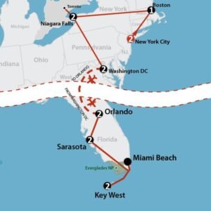 Flydrive America's East Coast (15 dagen)