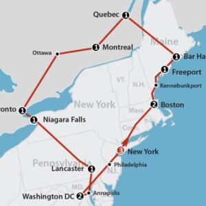 Flydrive Northeast Impressions (16 dagen)