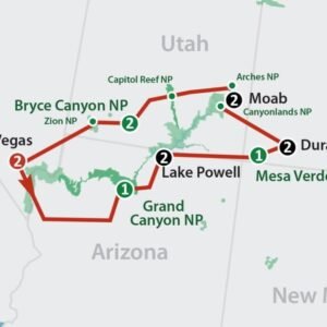 Flydrive Canyon Explorer (14 dagen)