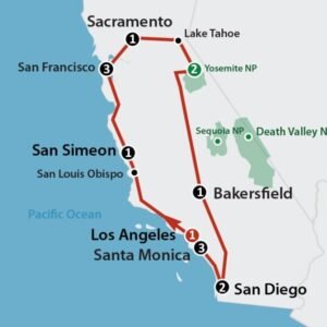 Flydrive California's Best (16 dagen)