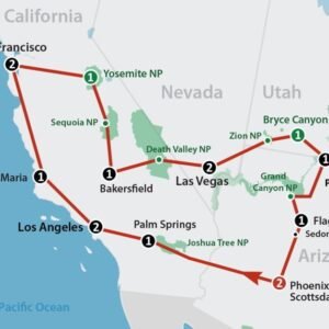 Flydrive Beyond the Red Rock Country (17 dagen)
