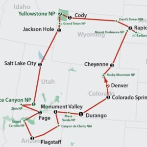 Flydrive Wondrous National Parks (18 dagen)