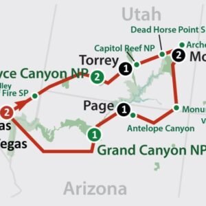 Flydrive Utah & Arizona Four Seasons (11 dagen)
