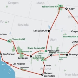 Flydrive American National Parks (23 dagen)