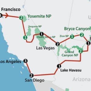 Flydrive Kids Go West (23 dagen)