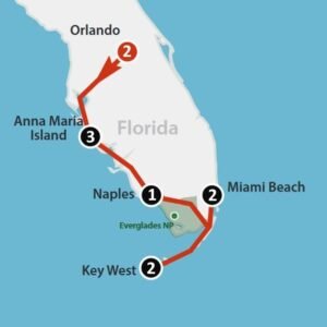 Flydrive Florida Beaches (12 dagen)