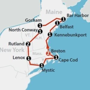 Flydrive Charming Small Towns in New England (14 dagen)