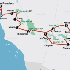 Flydrive The Southwest On A Budget (14 dagen)