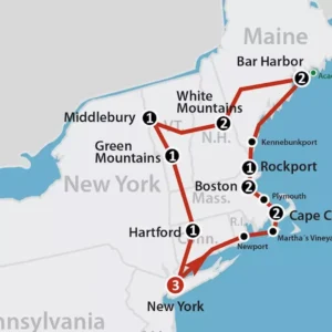 Flydrive New Englander (17 dagen)