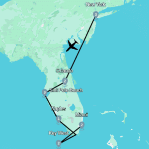 Flydrive New York & Florida (15 dagen)