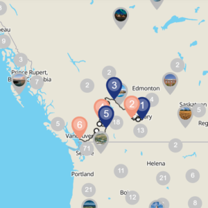 Flydrive: 1 Way West Canada